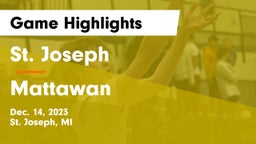 St. Joseph  vs Mattawan  Game Highlights - Dec. 14, 2023
