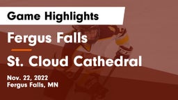 Fergus Falls  vs St. Cloud Cathedral  Game Highlights - Nov. 22, 2022