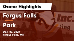 Fergus Falls  vs Park  Game Highlights - Dec. 29, 2022