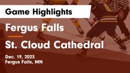 Fergus Falls  vs St. Cloud Cathedral  Game Highlights - Dec. 19, 2023