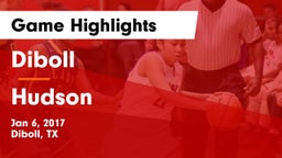 Diboll  vs Hudson  Game Highlights - Jan 6, 2017