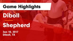 Diboll  vs Shepherd  Game Highlights - Jan 10, 2017