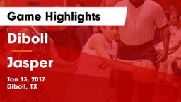 Diboll  vs Jasper  Game Highlights - Jan 13, 2017