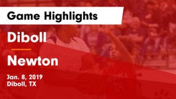 Diboll  vs Newton  Game Highlights - Jan. 8, 2019