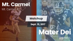Matchup: Mt. Carmel High Scho vs. Mater Dei  2017