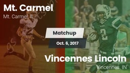 Matchup: Mt. Carmel High Scho vs. Vincennes Lincoln  2017