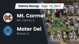 Recap: Mt. Carmel  vs. Mater Dei  2017