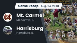 Recap: Mt. Carmel  vs. Harrisburg  2018
