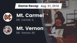 Recap: Mt. Carmel  vs. Mt. Vernon  2018