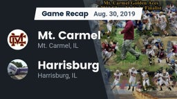 Recap: Mt. Carmel  vs. Harrisburg  2019