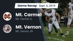 Recap: Mt. Carmel  vs. Mt. Vernon  2019