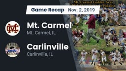 Recap: Mt. Carmel  vs. Carlinville  2019