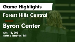 Forest Hills Central  vs Byron Center  Game Highlights - Oct. 12, 2021