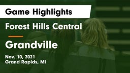 Forest Hills Central  vs Grandville  Game Highlights - Nov. 10, 2021