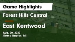 Forest Hills Central  vs East Kentwood  Game Highlights - Aug. 20, 2022