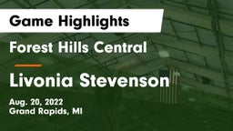 Forest Hills Central  vs Livonia Stevenson Game Highlights - Aug. 20, 2022