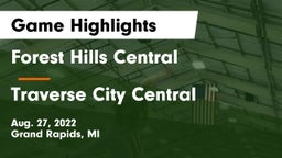 Forest Hills Central  vs Traverse City Central Game Highlights - Aug. 27, 2022