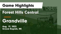 Forest Hills Central  vs Grandville  Game Highlights - Aug. 19, 2023