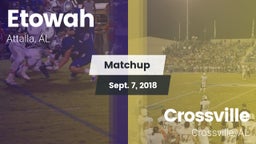 Matchup: Etowah  vs. Crossville  2018