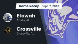 Recap: Etowah  vs. Crossville  2018