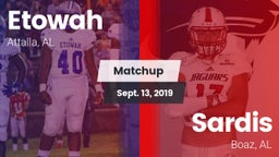 Matchup: Etowah  vs. Sardis  2019