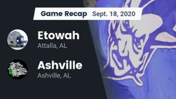 Recap: Etowah  vs. Ashville  2020
