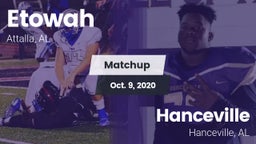 Matchup: Etowah  vs. Hanceville  2020