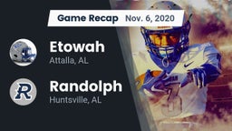 Recap: Etowah  vs. Randolph  2020