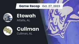 Recap: Etowah  vs. Cullman  2023