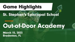 St. Stephen's Episcopal School vs Out-of-Door Academy Game Highlights - March 15, 2023