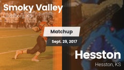 Matchup: Smoky Valley High vs. Hesston  2017