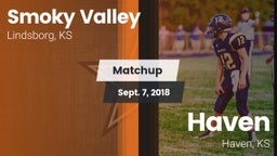 Matchup: Smoky Valley High vs. Haven  2018