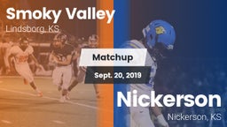 Matchup: Smoky Valley High vs. Nickerson  2019