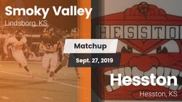 Matchup: Smoky Valley High vs. Hesston  2019