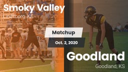 Matchup: Smoky Valley High vs. Goodland  2020