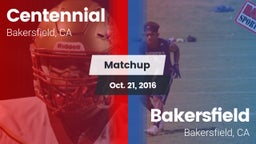 Matchup: Centennial High vs. Bakersfield  2016