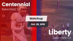 Matchup: Centennial High vs. Liberty  2016