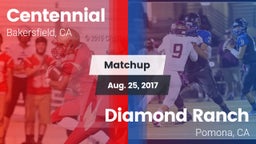 Matchup: Centennial High vs. Diamond Ranch  2017