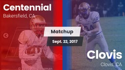 Matchup: Centennial High vs. Clovis  2017