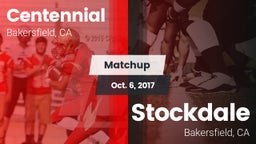 Matchup: Centennial High vs. Stockdale  2017
