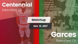 Matchup: Centennial High vs. Garces 2017