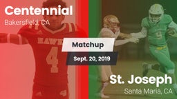 Matchup: Centennial High vs. St. Joseph  2019
