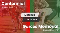 Matchup: Centennial High vs. Garces Memorial  2019