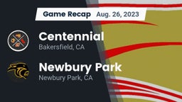 Recap: Centennial  vs. Newbury Park  2023