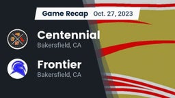 Recap: Centennial  vs. Frontier  2023