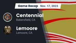 Recap: Centennial  vs. Lemoore  2023