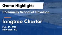 Community School of Davidson vs langtree Charter Game Highlights - Feb. 13, 2023