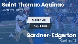 Matchup: St. Thomas Aquinas vs. Gardner-Edgerton  2017