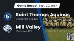 Recap: Saint Thomas Aquinas  vs. Mill Valley  2017