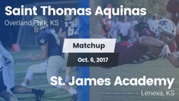 Matchup: St. Thomas Aquinas vs. St. James Academy  2017